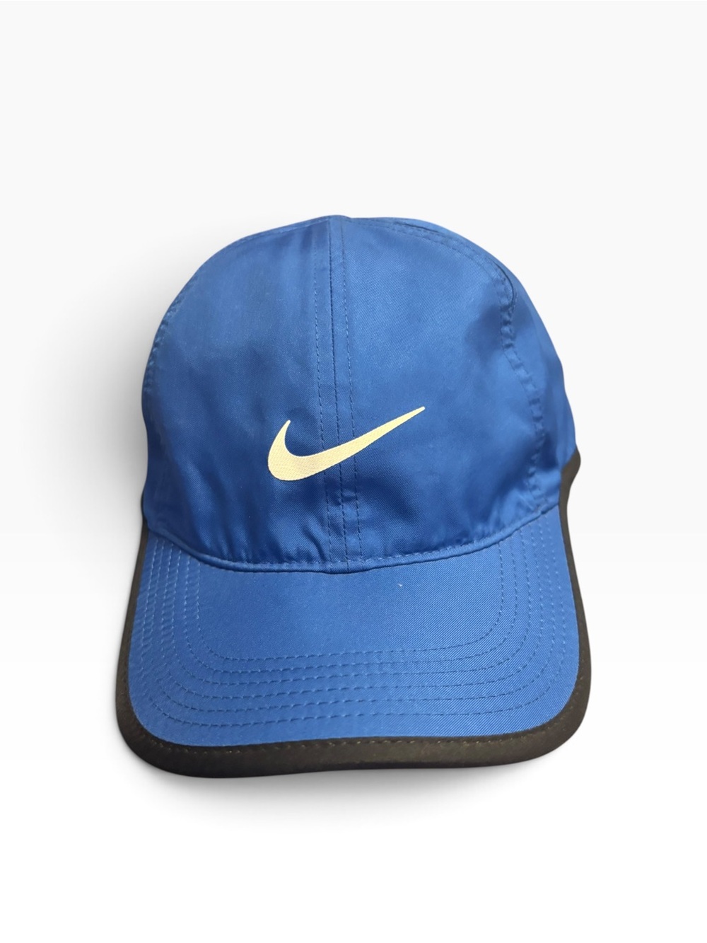 NIKE Dri-Fit Feather Light Hat Cap Royal 679421-480 Unisex Running Golf Tennis